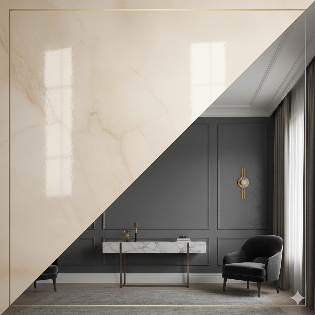 Venetian plaster luxury finish service